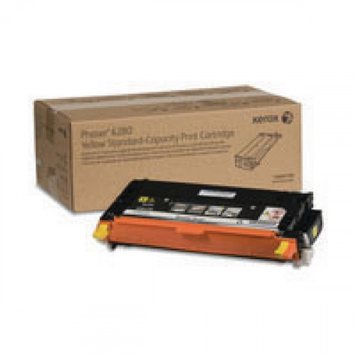 Xerox Phaser 6280 Yellow Toner Cartridge 106R01390