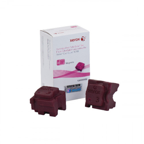 Xerox ColorQube 8700 Magenta Ink Stick (Pack of 2) 108R00996