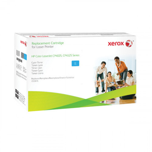 Xerox Compatible Laser Toner Cartridge Cyan CE261A 106R02217