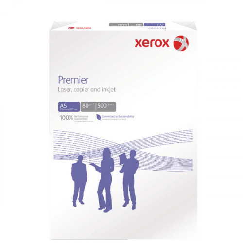 XEROX PREM A5 PAPER 80GSM WHT PK500