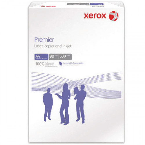 XEROX PREM A4 PAPER 90GSM WHT PK500