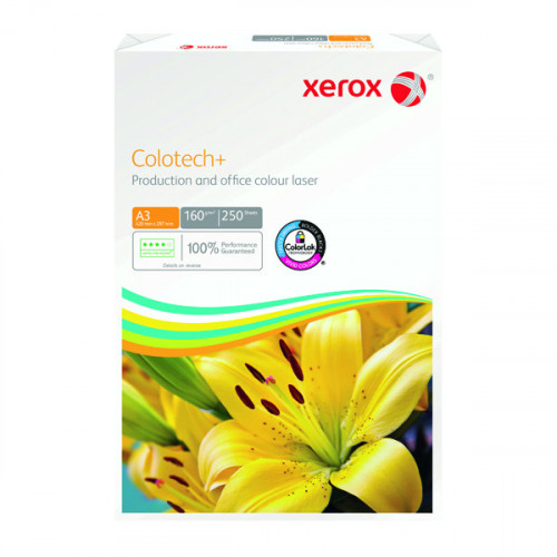 Xerox Colotech+ White A3 160gsm Paper (Pack of 250) 003R98854