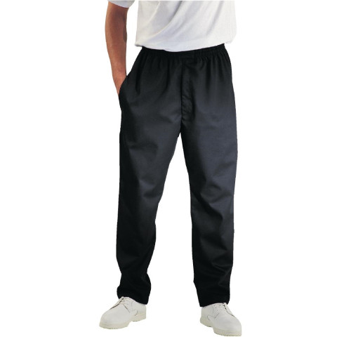 Chef Works Essential Baggy Black - Size 4XL