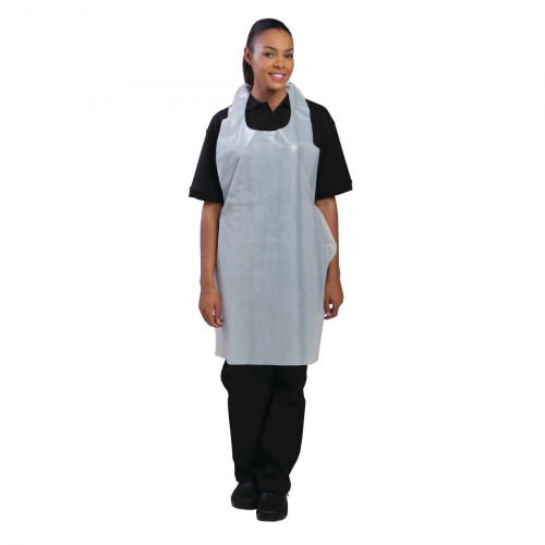 Disposable Aprons White (Bag 100)