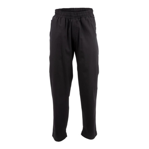 Chef Works Unisex Better Built Baggies Black (BSOLBLK) - Size 4XL (B2B)