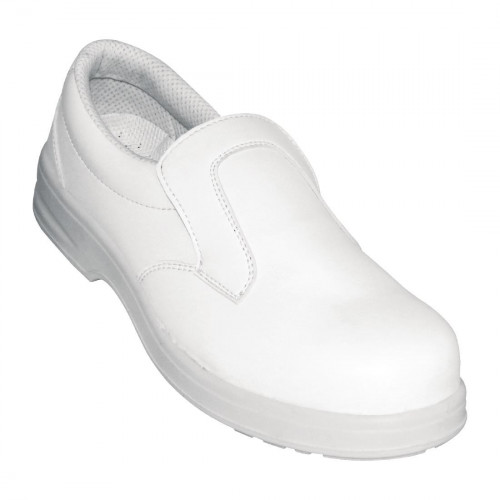 Lites Unisex Safety Slip On White - Size 40