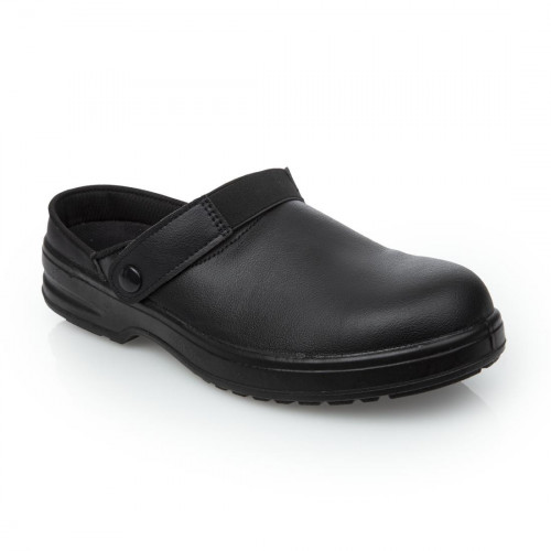 Lites Unisex Safety Clog Black - Size 47