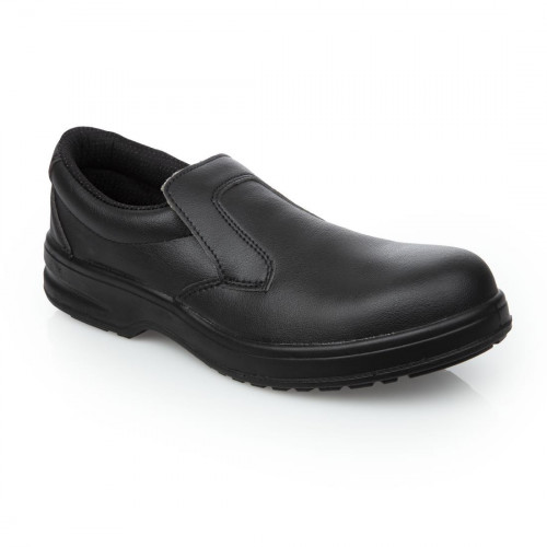 Lites Unisex Safety Slip On Black - Size 37