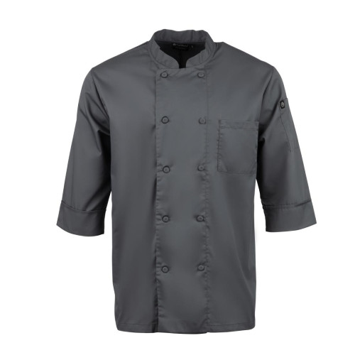 Chef Works Chef Jacket Grey (JLCL) - Size 3XL (B2B)
