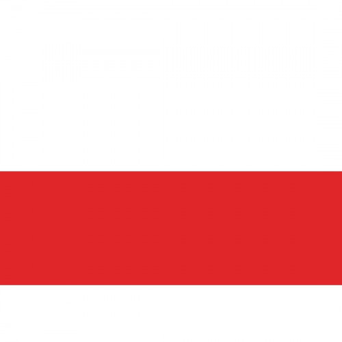 Embroidery Crossed Flags - Poland