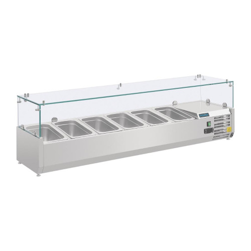 Complete Polar Refrigerated Counter Top Prep/Servery - 1400mm for G623