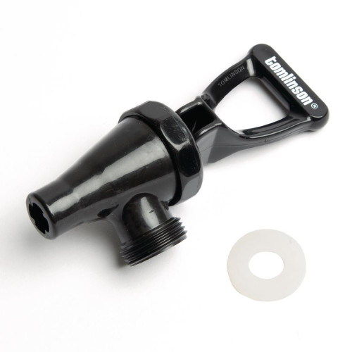 Complete Tap Assembly (Black Plastic) for J183 J184 J192 Beverage Dispensers