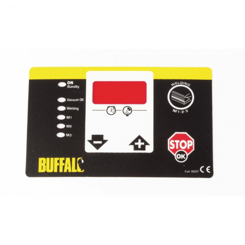 Control Panel Adhesive Label Buffalo Vac Pack Machine for CC771