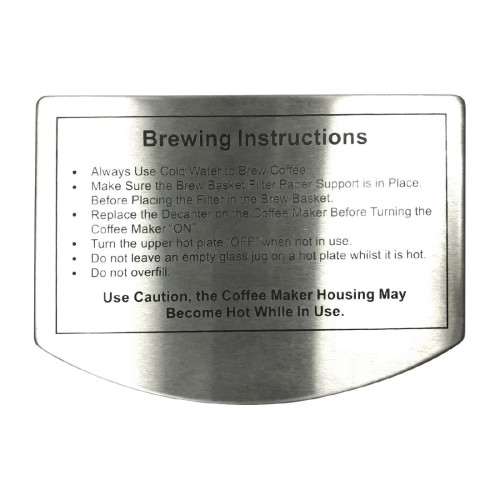 Buffalo Lid of Reservoir for CW305 DN487