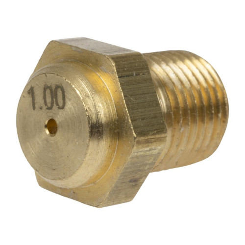 Buffalo Open Top Burner Jet M8x075dia 1mm (LPG) for CT253