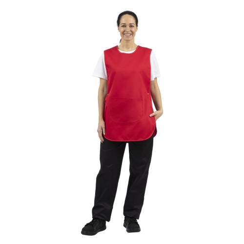 Tabard with Pocket Red - One Size