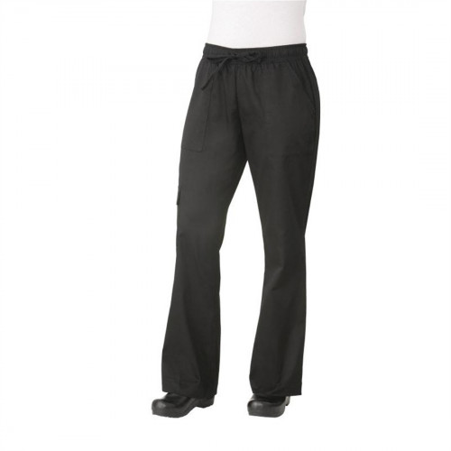 Chef Works Womens Cargo Pants Black (CPWOBLK) - Size XL (B2B)