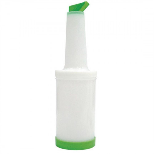CONTAINER /BAR POURER - 1 LITRE - GREEN POURING CONTAINER - PLASTIC - C168 - PER EACH