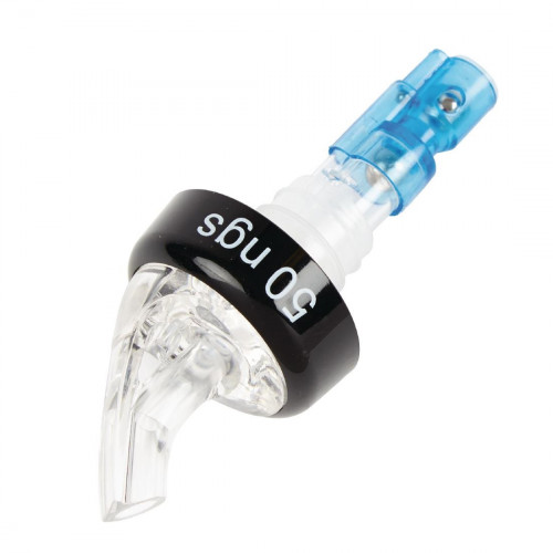 Liquor Pourer Clear Spout - 50ml Not CE