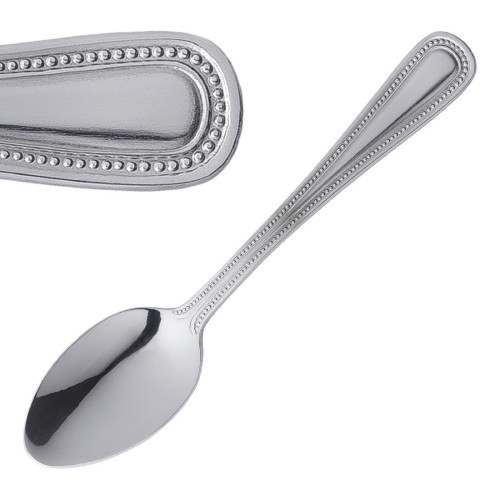 Bead Coffee Spoon St/St (Box 12)