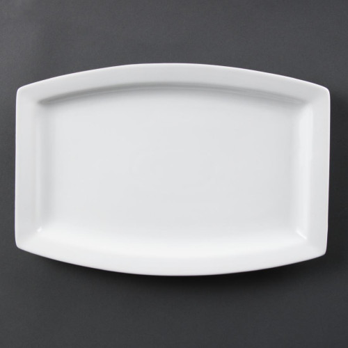 Olympia Whiteware Rectangular Plate 32cm 12 3/4" (Box 6)