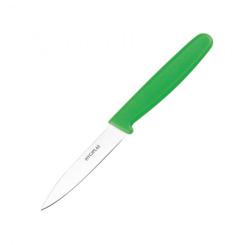 Hygiplas Paring Knife Green - 3"