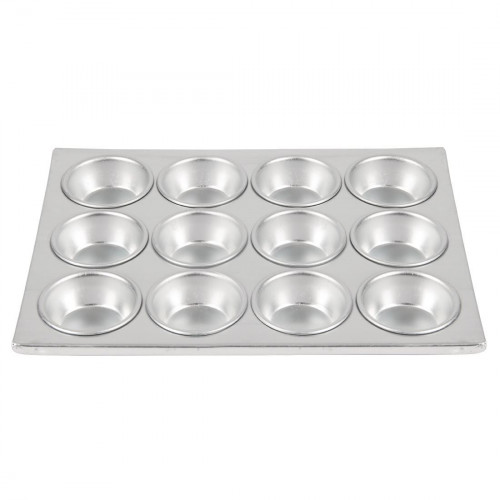 Vogue Aluminium Muffin Tray 12 Hole