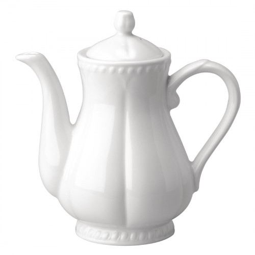 Buck'Ham White Buck'Ham 2Pt Coffee Pot (Box 4) (Direct)