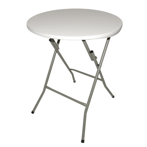 Bolero Foldaway Round Table - 600mm dia