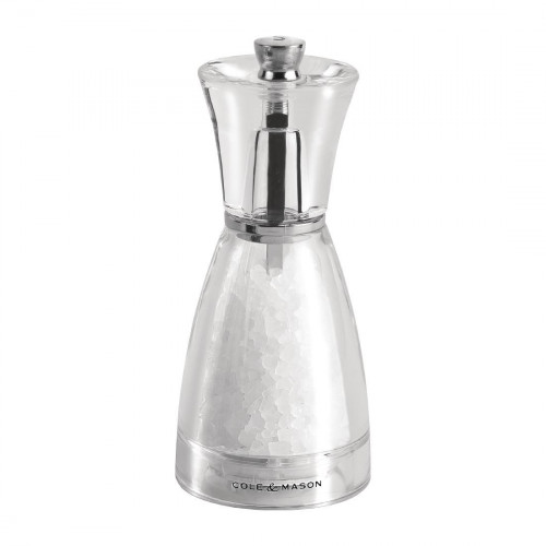 Cole & Mason Pina Acrylic Salt Mill - 125mm