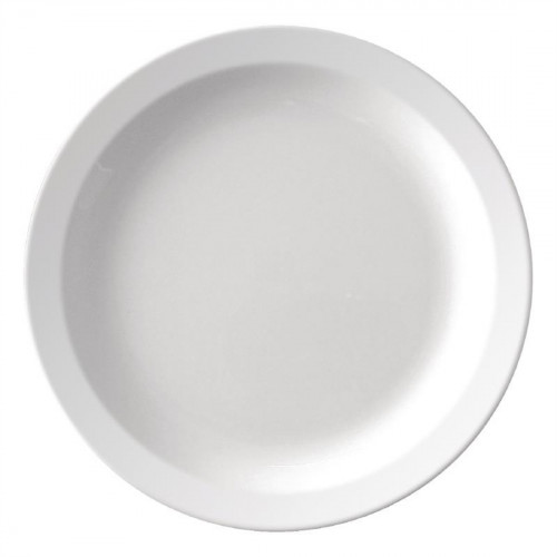 Kristallon Melamine Narrow Rimmed Plates - Box of 12