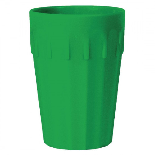 Kristallon Polycarbonate Tumbler Green - 260ml 9oz (Box 12)