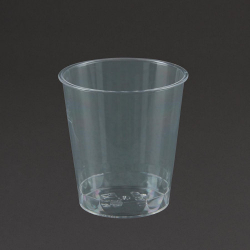 Disposable Shot Glass Polystyrene - 30ml to brim 20ml to line (Box 1000)