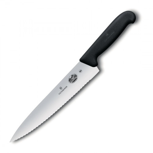 Victorinox Serrated Chef's Knife - 10" Fibrox Handle