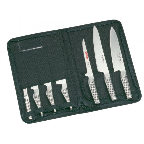 Global 7 Piece Knife Case Set