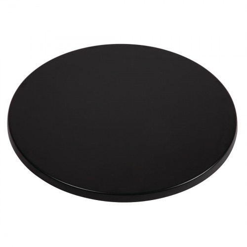 Werzalit - 80cm Round Table Top (055 BLACK)