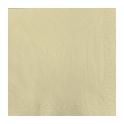 Katrin Professional Tissue Napkin Creme - 400x400mm 3 ply 1/4 fold (Box 1000)