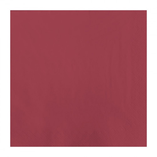 Katrin Professional Tissue Napkin Bordeaux - 400x400mm 3 ply 1/4 fold (Box 1000)