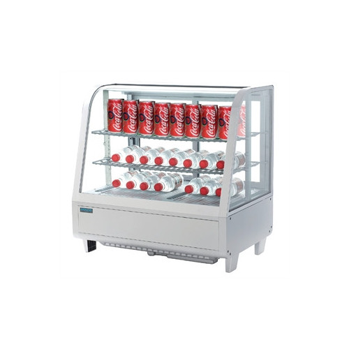 Polar Counter Top Refrigerated Merchandiser (Digital Controller) White