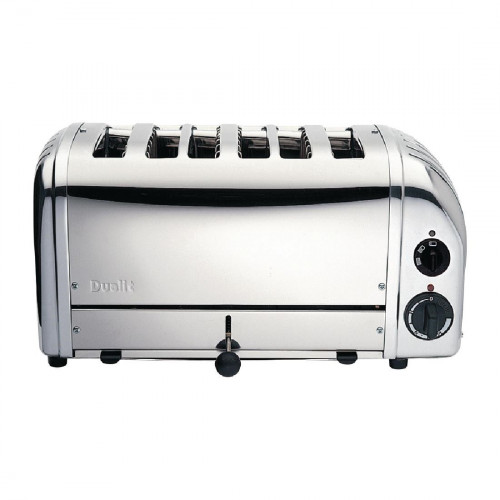 Dualit 6 Bun Toaster Metallic Silver (B2B)