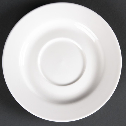 Lumina Fine China Round Saucer - 143mm for 8oz cup (Box 6)