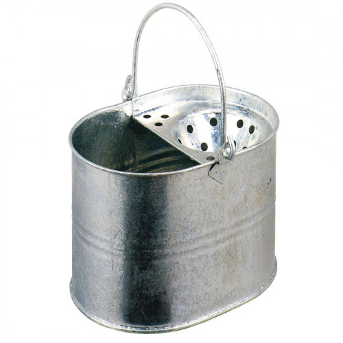 Jantex Galvanised Mop Bucket - 15Ltr