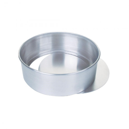 Cake Tin Loose Base Aluminium - 229mm 9"