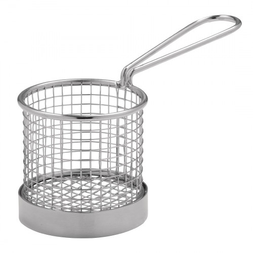 Presentation Basket with handle - 80Ã˜ x 80mm H