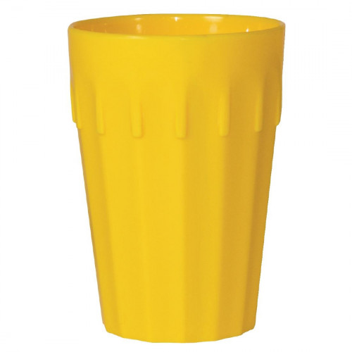 TUMBLER / Polycarbonate Kristallon tumbler - yellow - 5oz - per box of 12