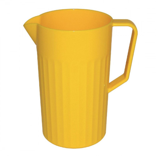 Kristallon Polycarbonate Jug Yellow - 1.4Ltr (Single)