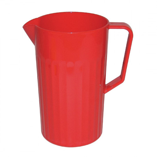 Kristallon Polycarbonate Jug Red - 1.4Ltr (Single)
