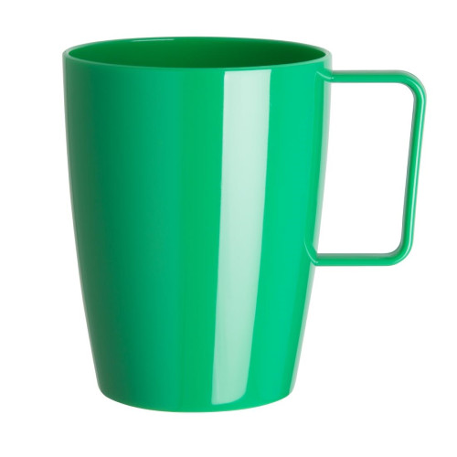 Kristallon Polycarbonate Handled Beaker Green - 284ml 10oz (Box 12)