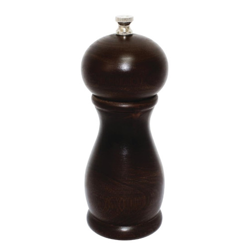 Dark Wood Salt/Pepper Mill - 150mm 6"