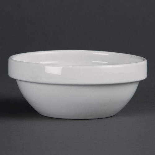 Olympia Stacking Fruit Bowl White - 200ml 110mm 4 1/4" (Box 12)